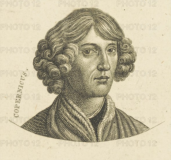 Portrait of Nicolaus Copernicus (1473-1543) , c. 1830-1840. Creator: Anonymous.