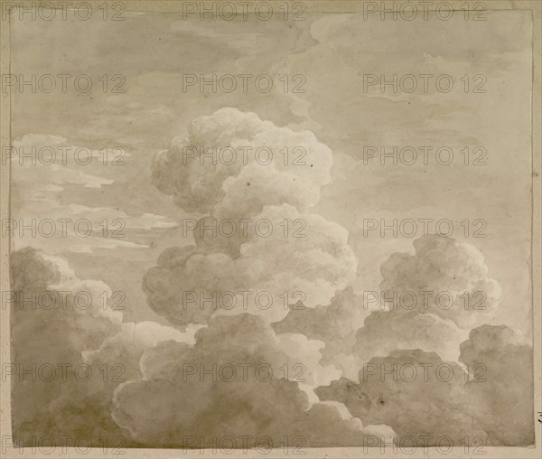 Study of Clouds , 1815. Creator: Castellan, Antoine-Laurent (1772-1838).