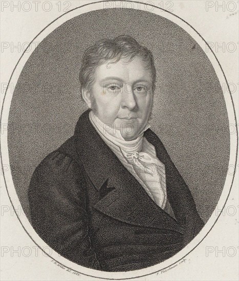Portrait of Johann Nepomuk Hummel (1778-1837). Creator: Fleischmann, Friedrich (1791-1834).