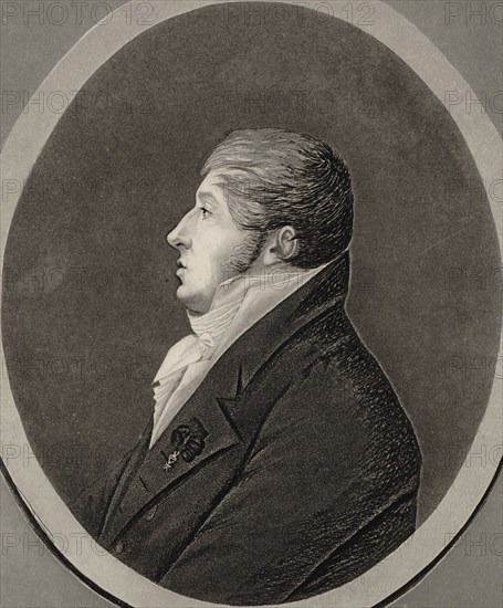 Portrait of the Composer Nicolò Isouard (1775-1818). Creator: Anonymous.