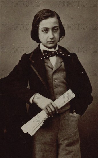 Portrait of the violinist and composer Henri Ketten (1848-1883). Creator: Nadar, Gaspard-Félix (1820-1910).