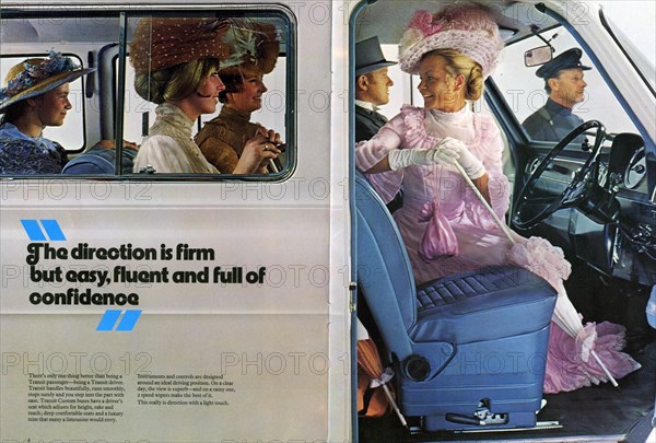 1973 Ford Transit Van advertising brochure. Creator: Unknown.