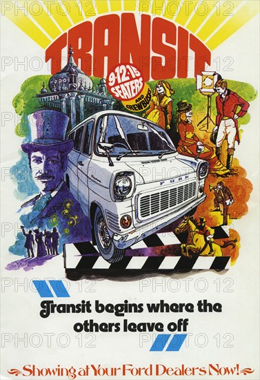 1973 Ford Transit Van advertising brochure. Creator: Unknown.