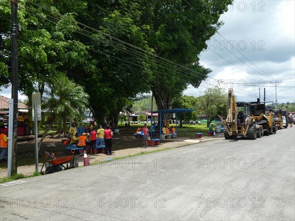 Road works in Costa Rica 2018. Creator: Unknown.