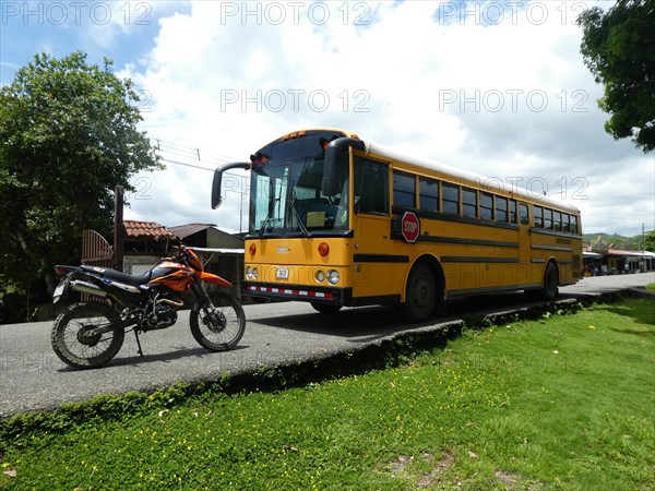 Thomas Built school bus, Costa Rica 2018. Creator: Unknown.