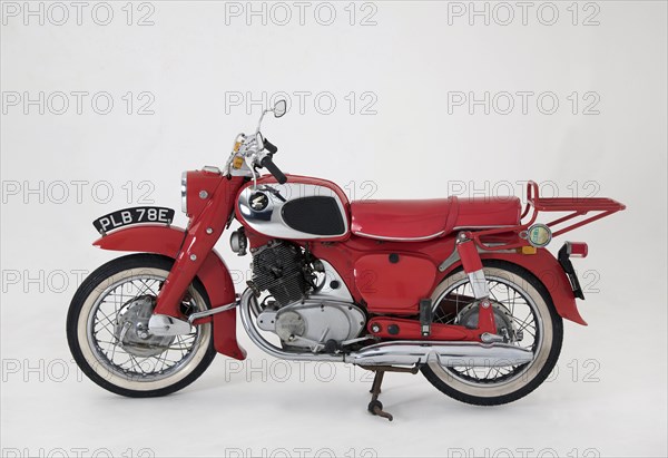 1967 Honda C77 motorcycle. Creator: Unknown.