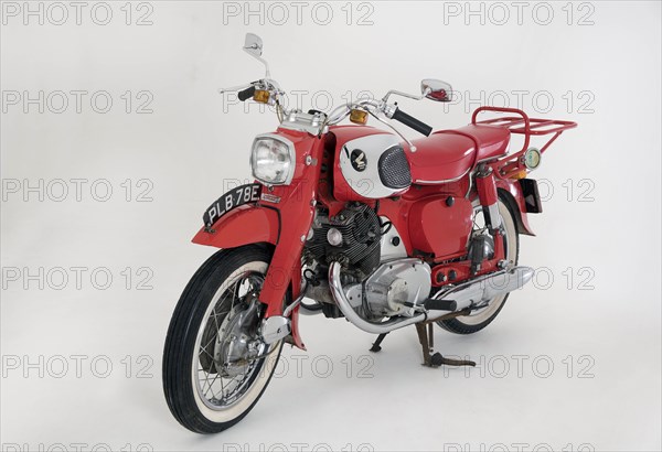 1967 Honda C77 motorcycle. Creator: Unknown.