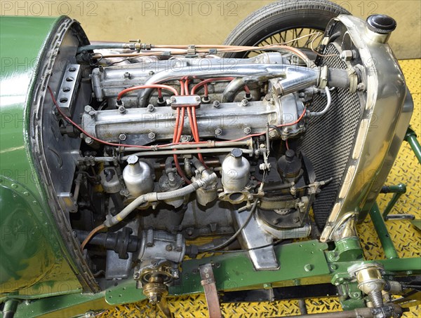 1922 Aston Martin 1.5 Strasbourg engine, as driven by Clive Gallop in 1922 French Grand Prix. Creator: Unknown.