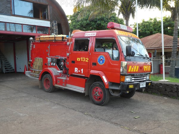 Canter fire appliance, Chile 2019. Creator: Unknown.