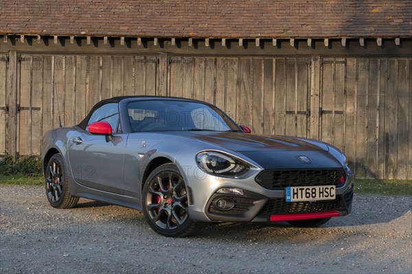 2018 Fiat 124 Abarth Spider. Creator: Unknown.