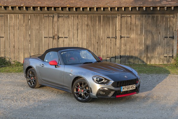 2018 Fiat 124 Abarth Spider. Creator: Unknown.