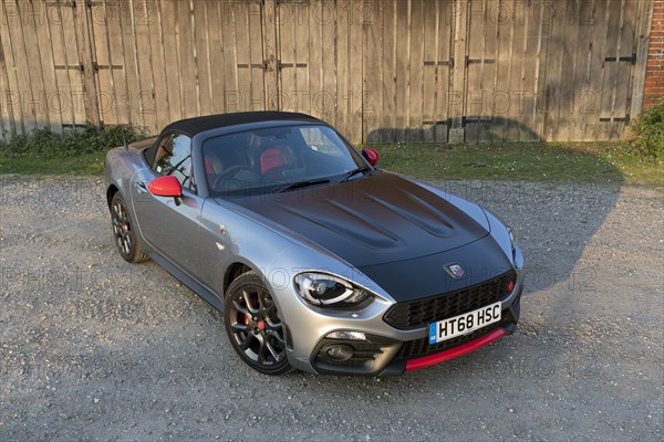 2018 Fiat 124 Abarth Spider. Creator: Unknown.