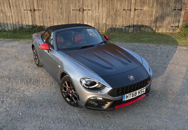 2018 Fiat 124 Abarth Spider. Creator: Unknown.