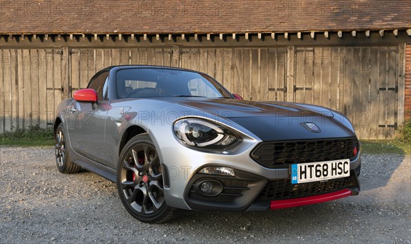 2018 Fiat 124 Abarth Spider. Creator: Unknown.