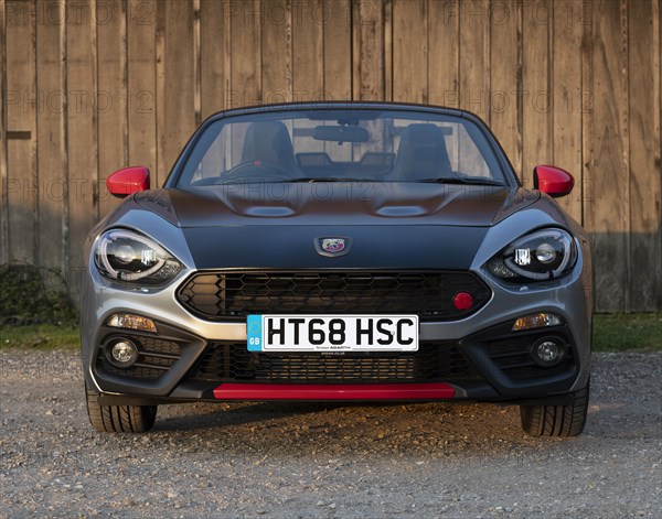 2018 Fiat 124 Abarth Spider. Creator: Unknown.