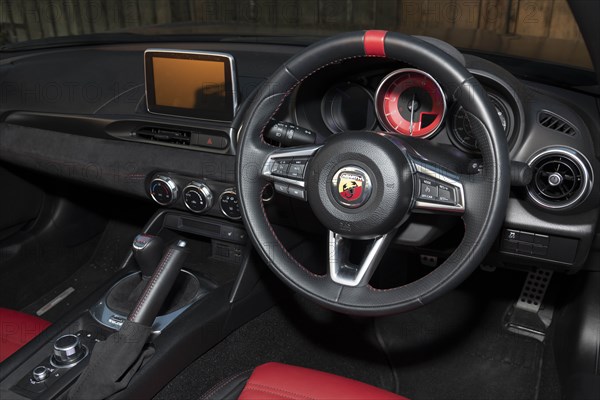 2018 Fiat 124 Abarth Spider. Creator: Unknown.