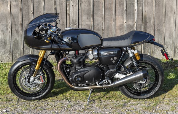 2019 Triumph Thruxton TFC 1200cc. Creator: Unknown.