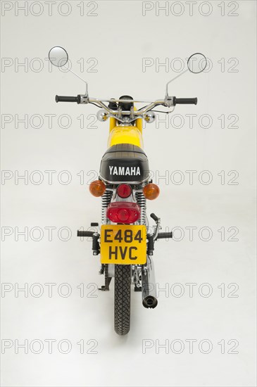 1987 Yamaha FS1E moped. Creator: Unknown.