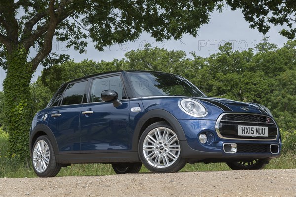 2015 Mini Cooper S 5 door. Creator: Unknown.