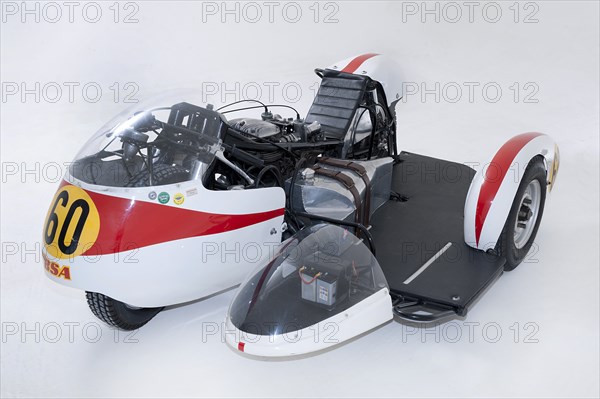 1964 Kirby BSA Sidecar outfit. Creator: Unknown.