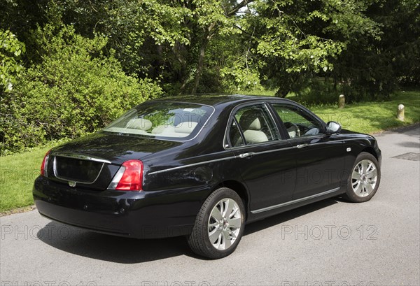 2005 Rover 75 one of the last off the production line. Creator: Unknown.