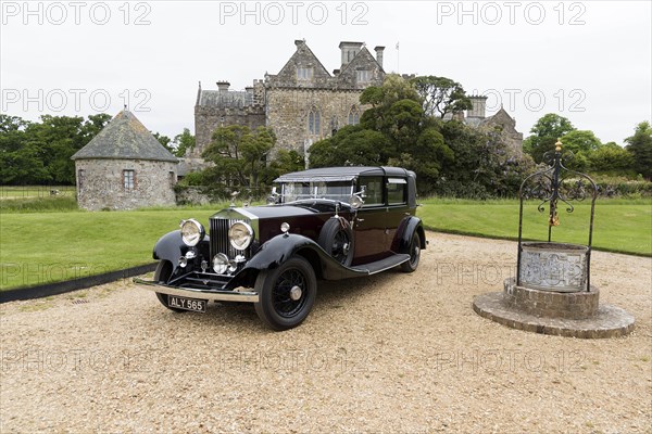 1933 Rolls Royce Phantom II Sedanca de Ville by Barker. Creator: Unknown.