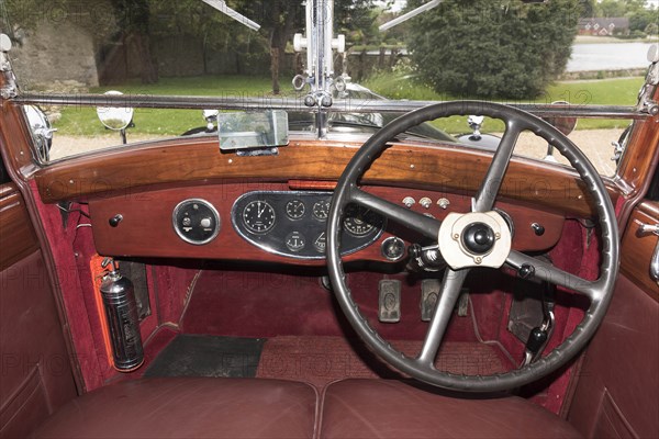 1933 Rolls Royce Phantom II Sedanca de Ville by Barker. Creator: Unknown.