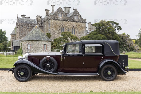 1933 Rolls Royce Phantom II Sedanca de Ville by Barker. Creator: Unknown.