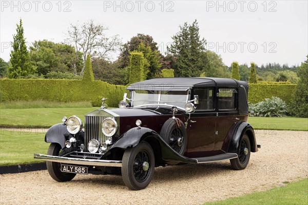 1933 Rolls Royce Phantom II Sedanca de Ville by Barker. Creator: Unknown.