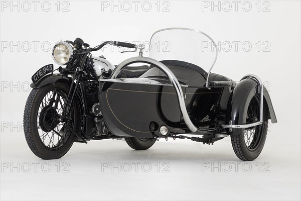 1936 Brough Superior 11-50 Special Combination. Creator: Unknown.