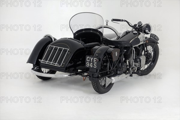 1936 Brough Superior 11-50 Special Combination. Creator: Unknown.