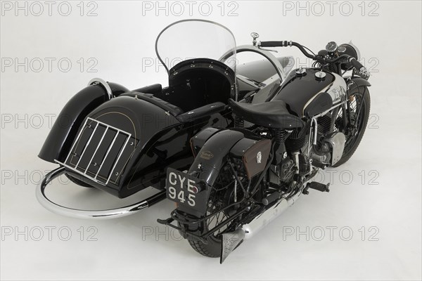 1936 Brough Superior 11-50 Special Combination. Creator: Unknown.