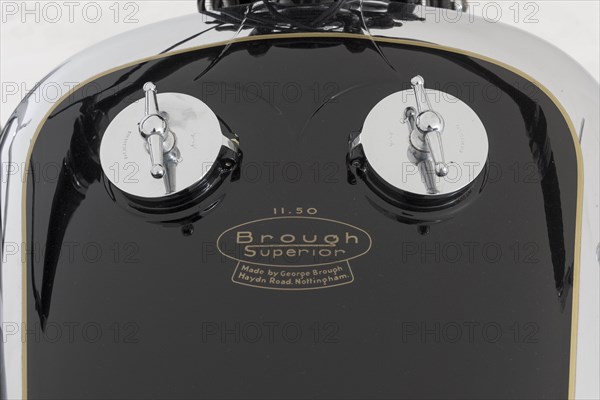 1936 Brough Superior 11-50 Special Combination. Creator: Unknown.