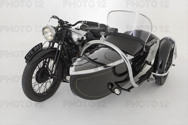 1937 Brough Superior 11-50 Special Combination. Creator: Unknown.