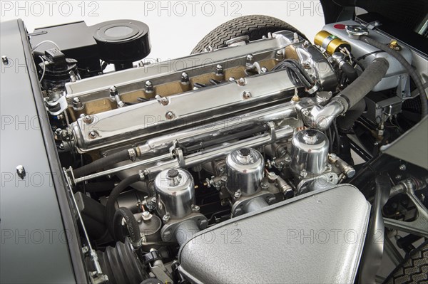 1965 Jaguar E type 4.2 S1 fixed head coupe. Creator: Unknown.