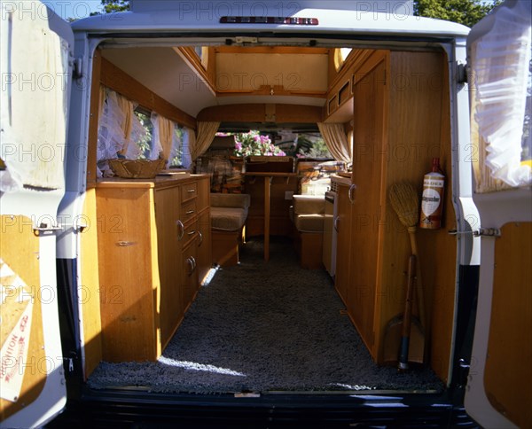 1964 Commer Autosleeper interior. Creator: Unknown.