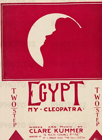 'Egypt, my Cleopatra', 1904. Creator: Unknown.