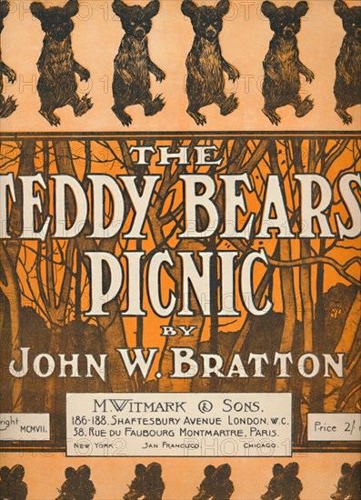 'The Teddy Bears Picnic', 1907. Creator: Unknown.