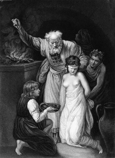 'Who did with her according to his vow', early-mid 19th century? Creator: Samuel Freeman.