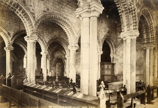 'Galilee Chapel, Durham Cathedral', 1893. Creator: Unknown.
