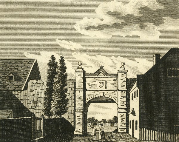 'Wincheap Gate, at Canterbury', c1786. Creator: Unknown.