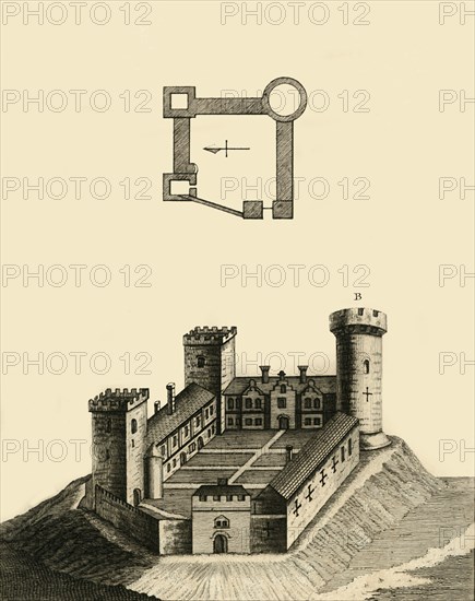 Cambridge Castle, c1783. Creator: Unknown.