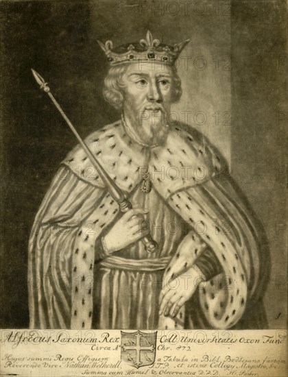 Alfred the Great, 1712. Creator: Unknown.