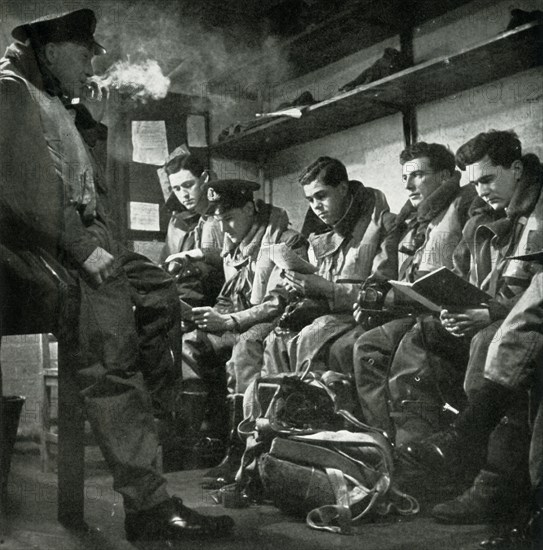 'Old Hands Now' - pilots of the Fleet Air Arm, c1943. Creator: Unknown.