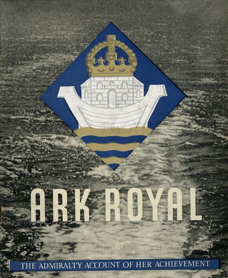 Cover of pamphlet about 'HMS Ark Royal', 1942. Creator: Unknown.