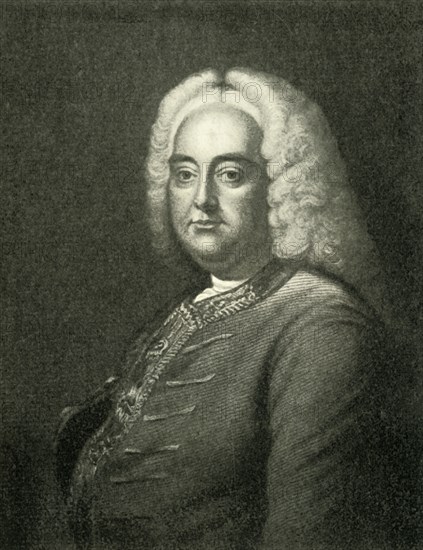 Handel, mid 18th century, (1907). Creator: Unknown.