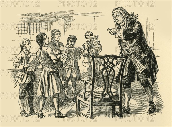 '"Did not you say could sing at sight?" - "Yes, sir, but not at FIRST sight!"', (1907).  Creator: Unknown.