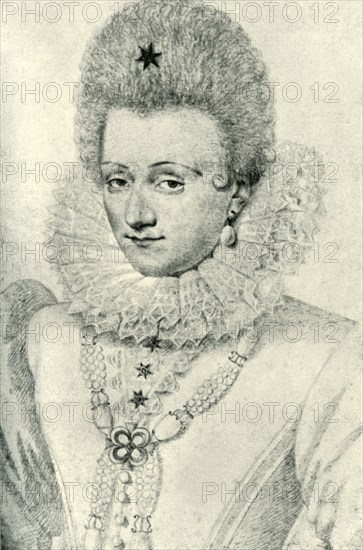 Gabrielle d'Estrées, 1599, (1907).  Creator: Unknown.