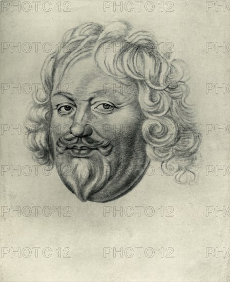 Head of a man, c1630, (1907). Creator: Unknown.