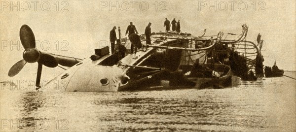 'Loss of H.M.S. Gladiator', 1908, (1933). Creator: R Norton.